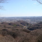 鐘撞堂山頂からの景色